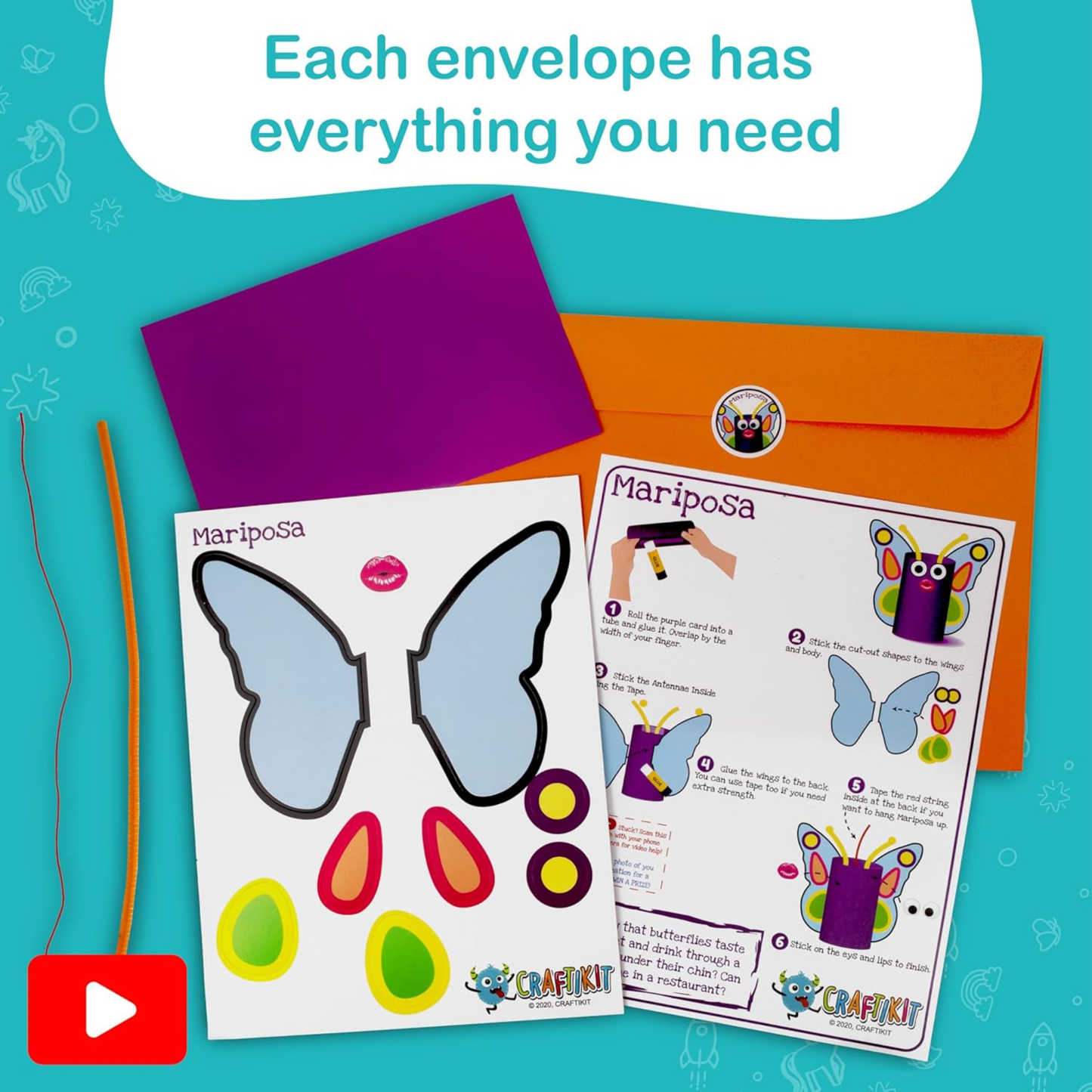 Sevynt 20 Crafts in a Box