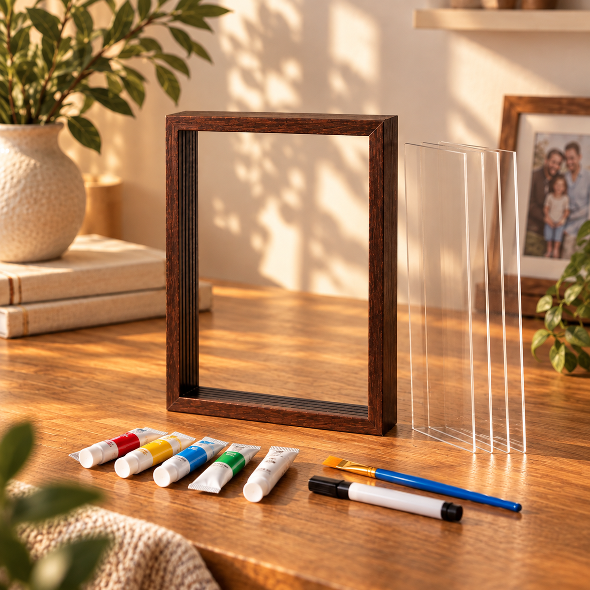 Family Hand Print Frame