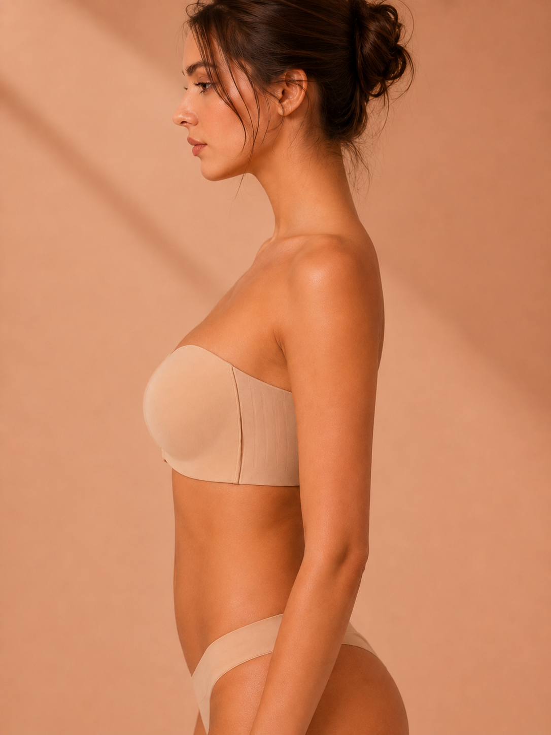 Strapless Closure Bra