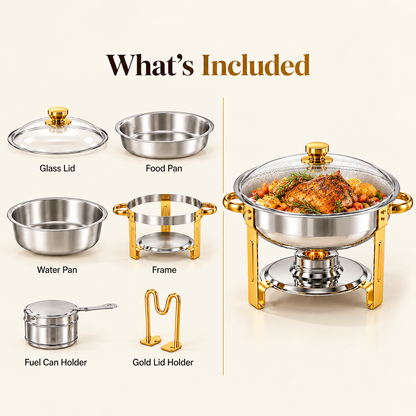Sevynt™ Stainless Steel Chafing Set