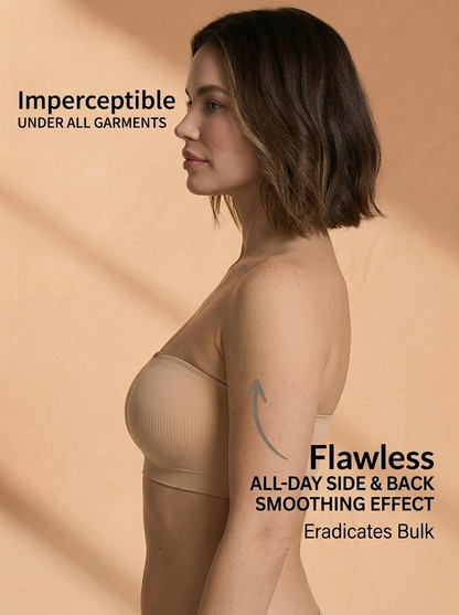 Ribbed Strapless Bra